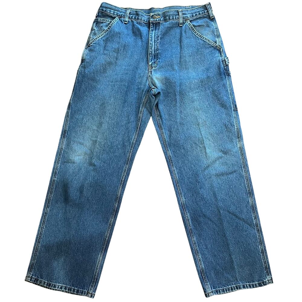 Carthart Men’s B13 Denim Work Dungaree Jeans 38x32